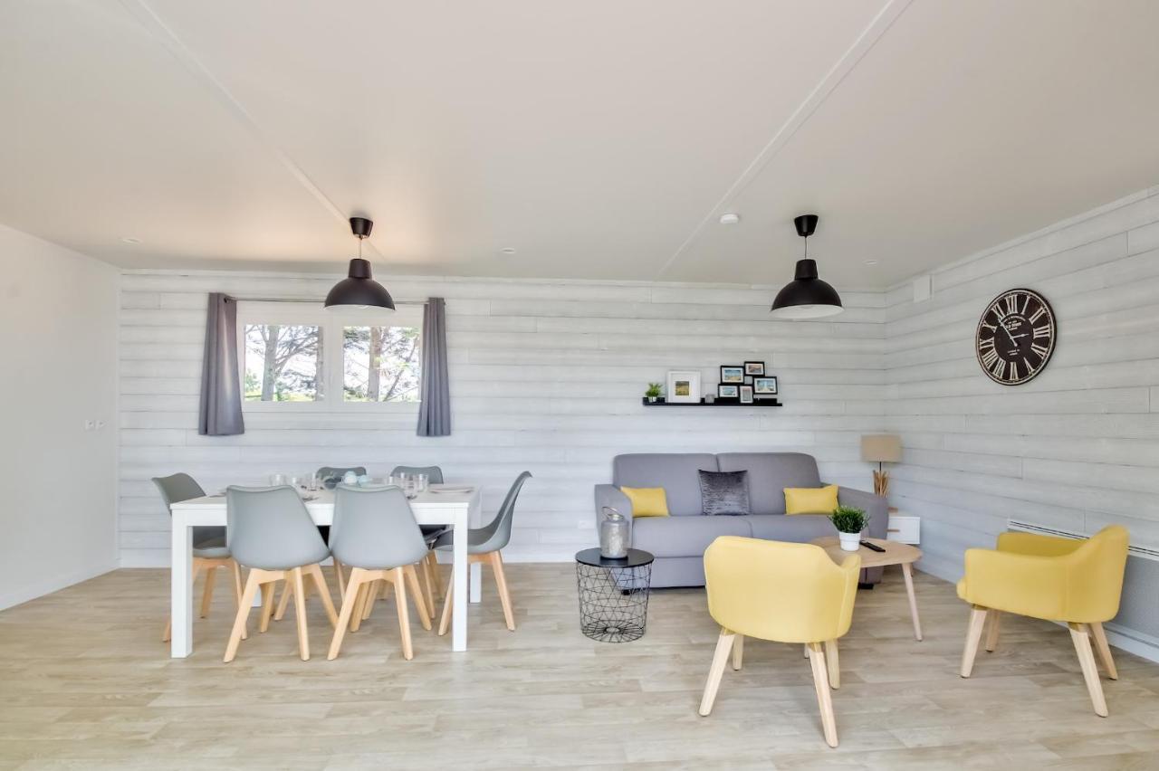 Chalet Pour 8 Dans Residence Avec Piscine Chauffee Bretignolles-sur-Mer Bagian luar foto