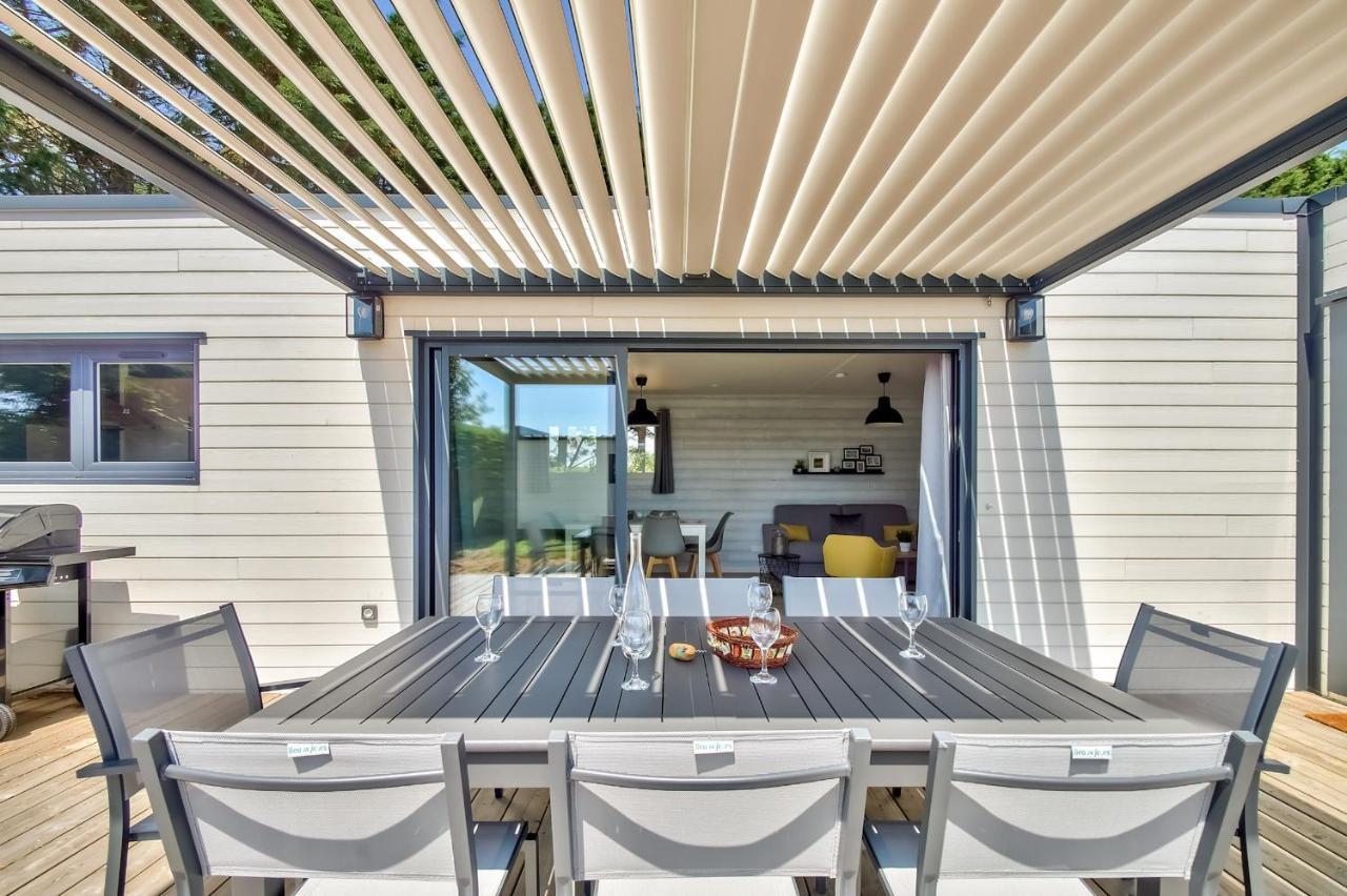 Chalet Pour 8 Dans Residence Avec Piscine Chauffee Bretignolles-sur-Mer Bagian luar foto