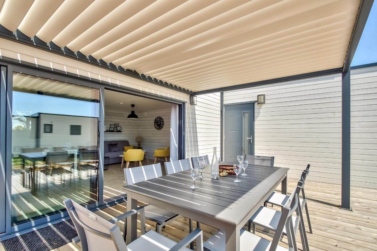 Chalet Pour 8 Dans Residence Avec Piscine Chauffee Bretignolles-sur-Mer Bagian luar foto