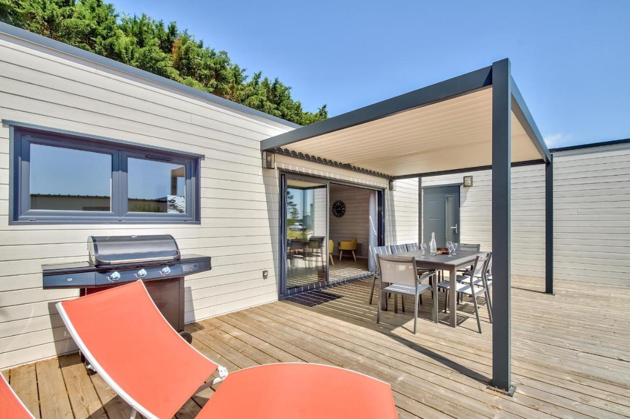 Chalet Pour 8 Dans Residence Avec Piscine Chauffee Bretignolles-sur-Mer Bagian luar foto