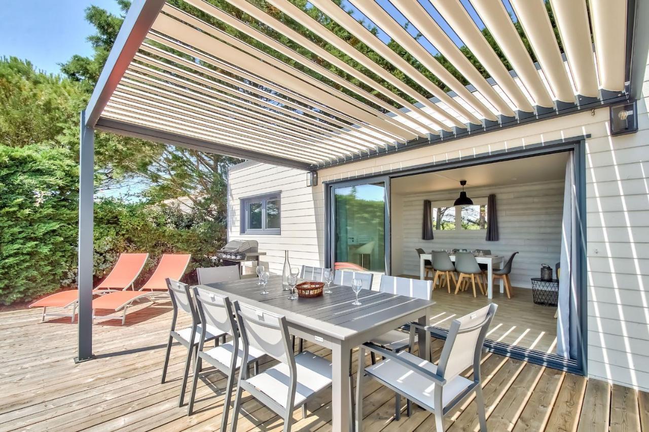 Chalet Pour 8 Dans Residence Avec Piscine Chauffee Bretignolles-sur-Mer Bagian luar foto
